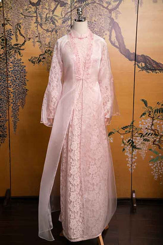 Hồng Ren & Khoác Nhật Phấn