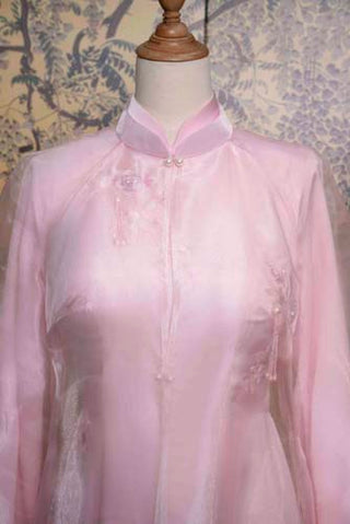 Lụa Phấn & Khoác Phấn Viên