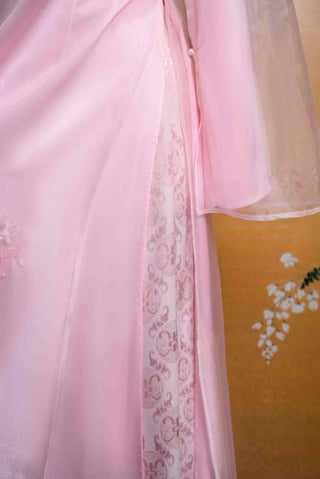 Lụa Phấn & Khoác Phấn Viên