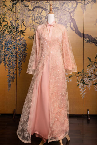 Duyên Hồng & Khoác Kim Giang - Áo Dài La Hằng Design