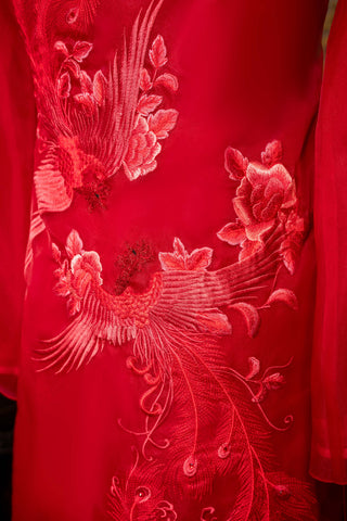 Phượng Hoa & Song Phụng Triều Viên - Áo Dài La Hằng Design