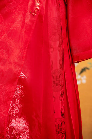 Phượng Hoa & Song Phụng Triều Viên - Áo Dài La Hằng Design