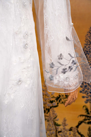 Hoa Thuỷ Tinh & Khoác Ánh Mai - Áo Dài La Hằng Design