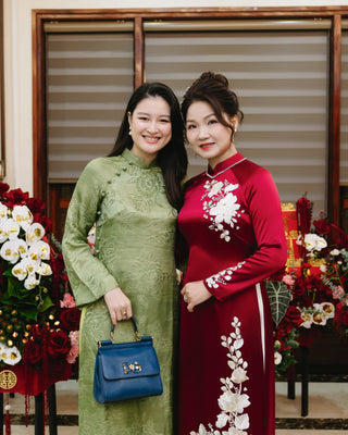 Hoa Đoàn Viên - Áo Dài La Hằng Design