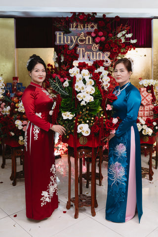 Hoa Đoàn Viên - Áo Dài La Hằng Design