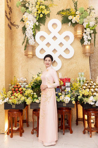 Phù Dung Hoa Ly - Áo Dài La Hằng Design