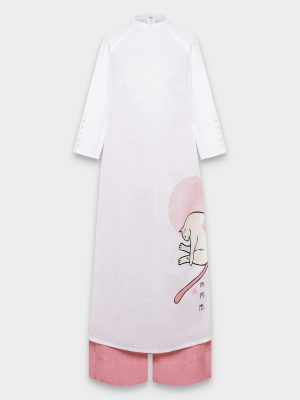 Áo Dài Mèo Ngủ