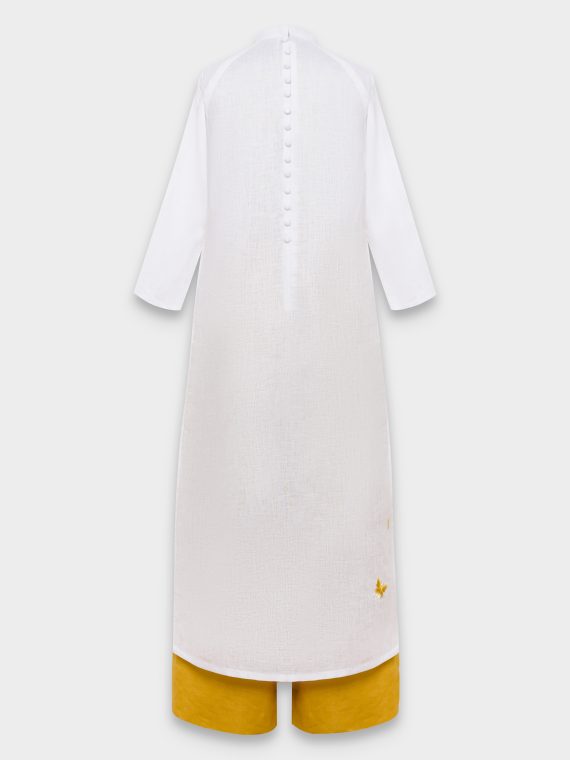 Áo Dài Mèo Trông Trăng