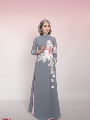 Áo dài Bụt Trầm 2