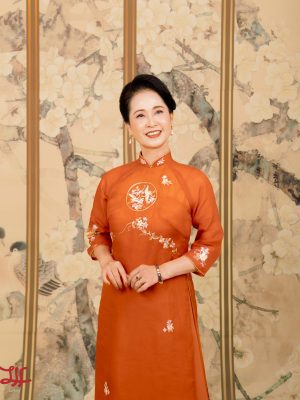 Áo dài Hạc Tranh 2