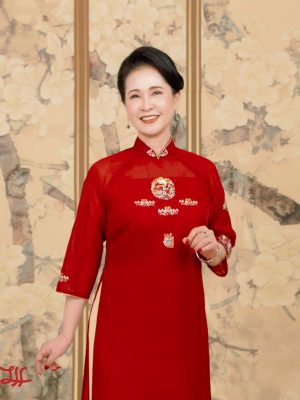 Áo dài Hồng Hạc 3